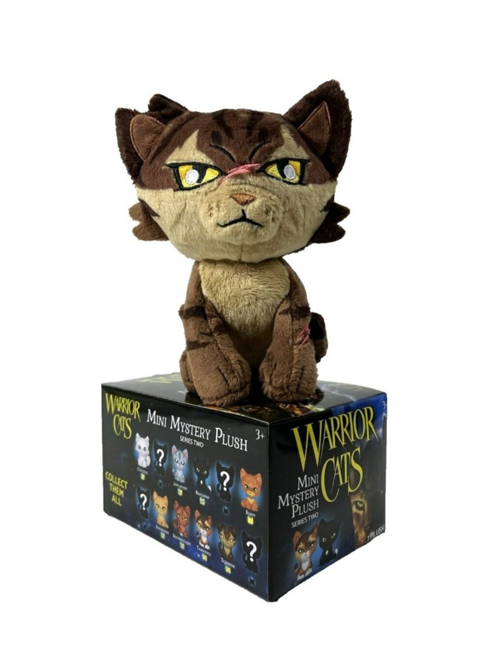 Warrior Cats 6" TIGERSTAR Mini Plush Cat Erin Hunter Novel 2026 Series 2